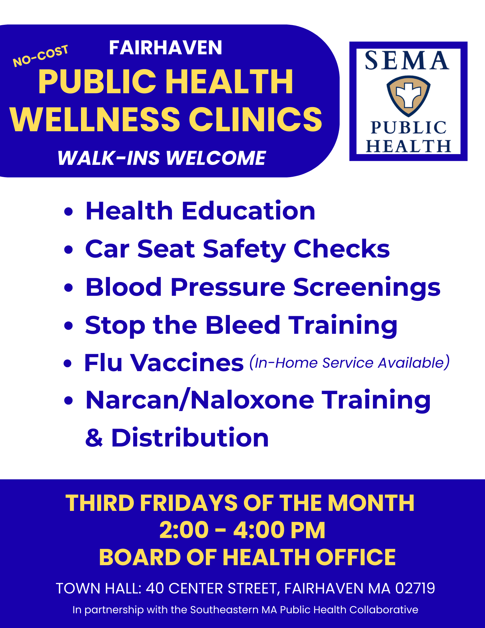 Fairhaven Wellness Clinic Flyer Final