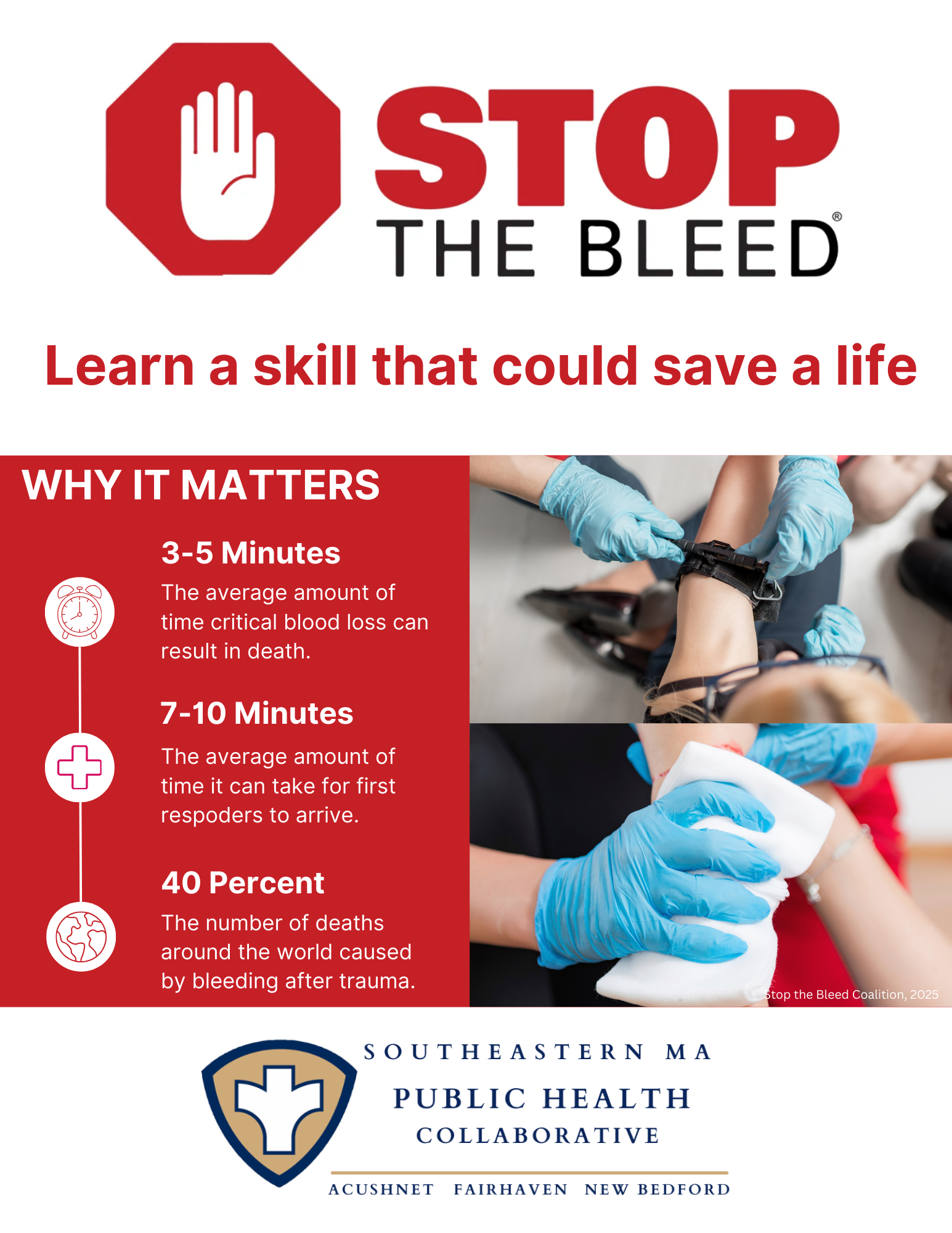 Stop the Bleed Flyer 2025