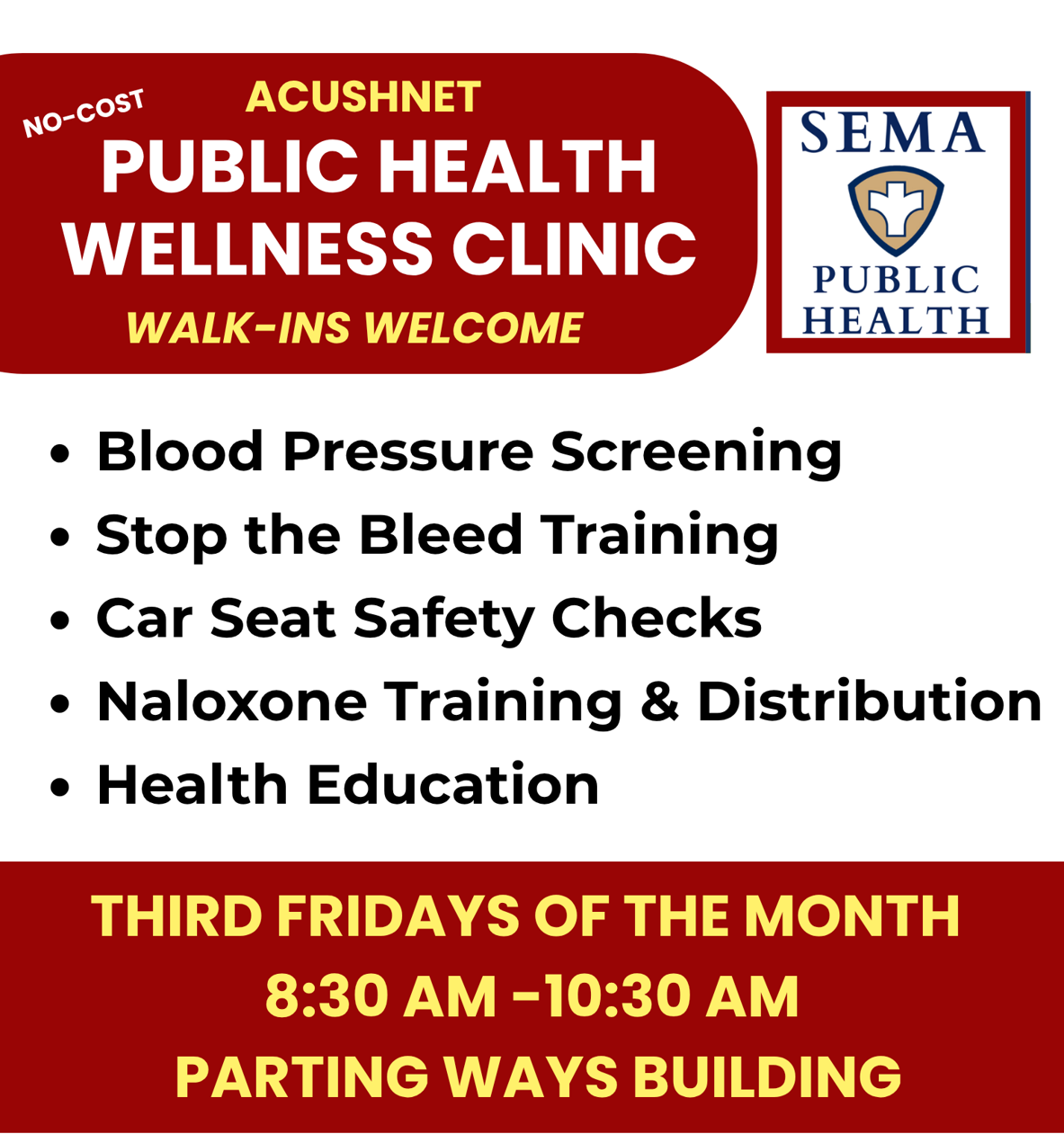 Acushnet Wellness Flyer Final
