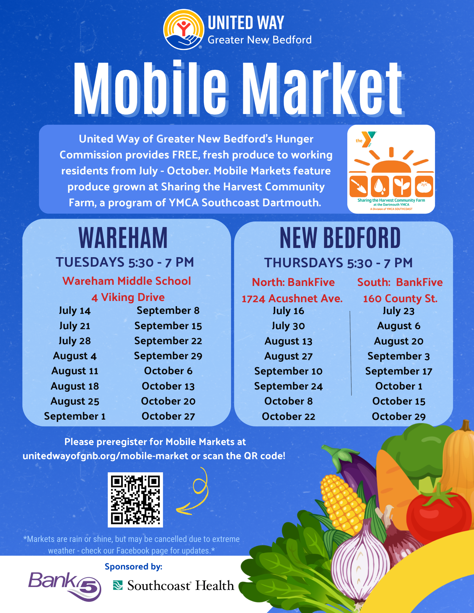Mobile Market Schedule